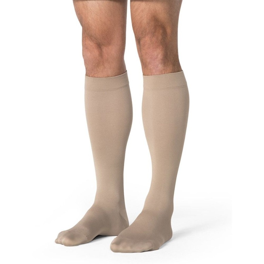 Men Sigvaris | Sigvaris Opaque Men'S Knee High 20-30 Mmhg