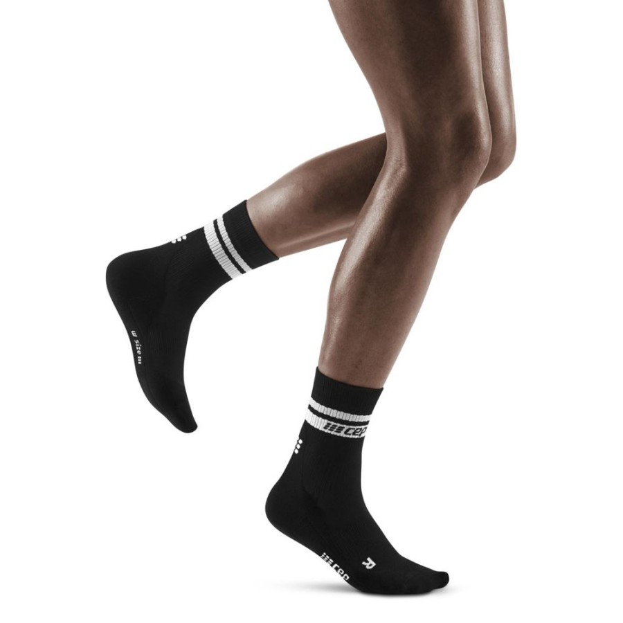 Athletic Compression Socks CEP | Cep 80'S Mid Cut Compression Socks, Women