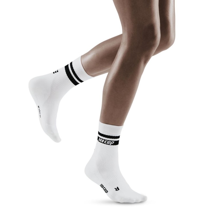 Athletic Compression Socks CEP | Cep 80'S Mid Cut Compression Socks, Women