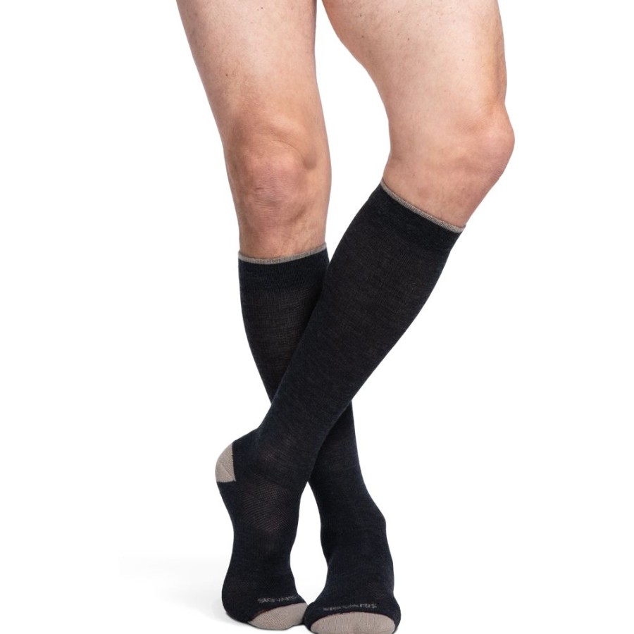 Travel Socks & Stockings Sigvaris | Sigvaris Merino Outdoor Socks Knee High 15-20 Mmhg