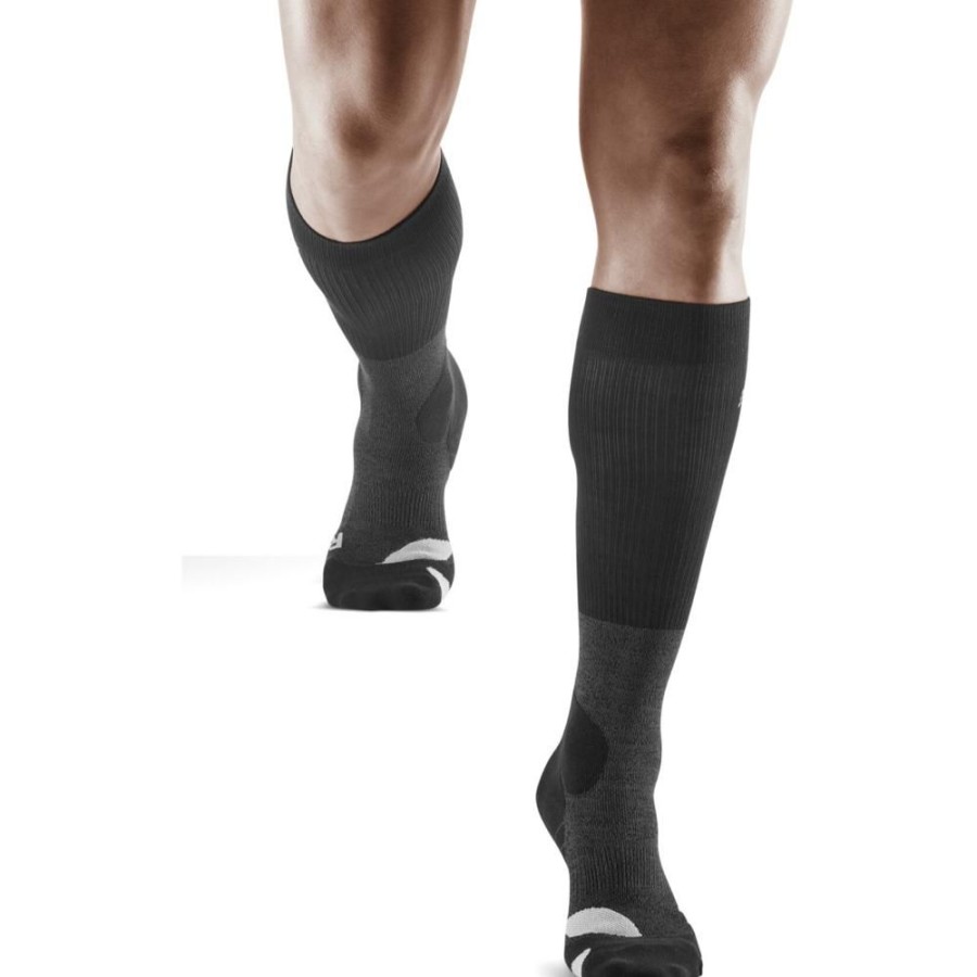 Athletic Compression Socks CEP | Cep Hiking Merino Tall Compression Socks, Men