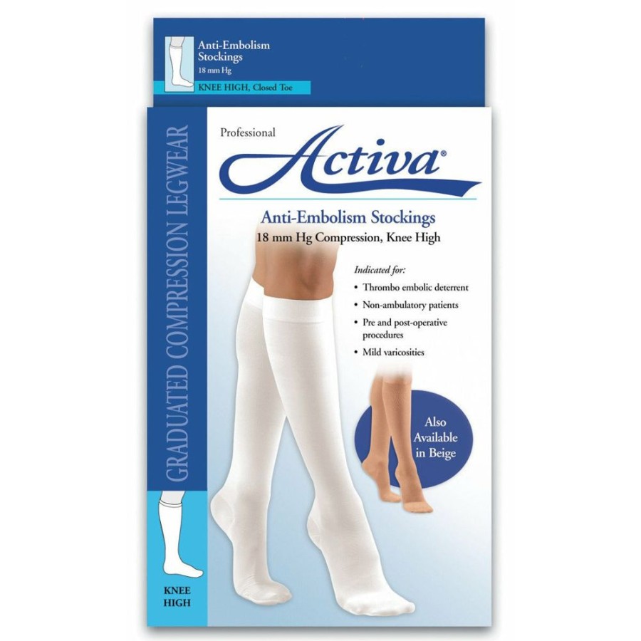 Anti-Embolism Stockings Activa | Activa Anti-Embolism 18 Mmhg Knee High Beige