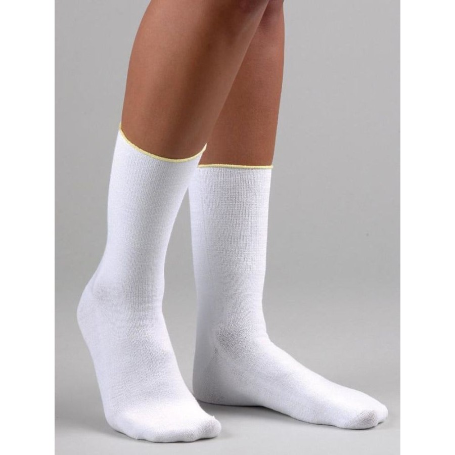 Men Activa | Activa Pressure Lite Light Energizing Diabetic Knee High Socks White