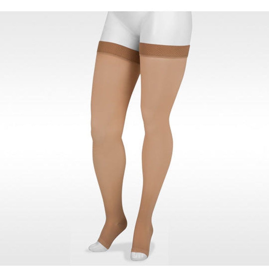 Men Juzo | Juzo Basic Thigh High 15-20 Mmhg, Open Toe