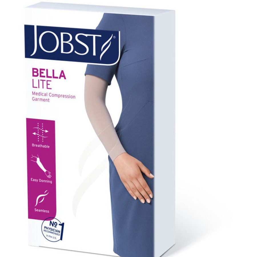 Upper Extremity Jobst | Jobst® Bella Lite Armsleeve 20-30 Mmhg W/ Gauntlet Beige