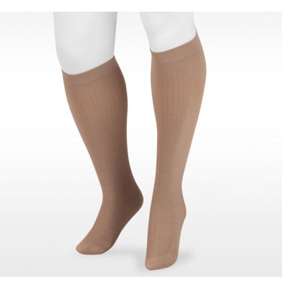 Men Juzo | Juzo Men'S Dynamic Cotton Knee High 15-20 Mmhg