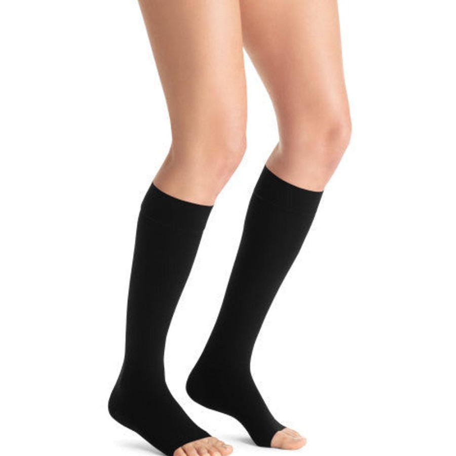 Wide & Full Calf Jobst | Jobst® Opaque Softfit Women'S Knee High 30-40 Mmhg, Open Toe