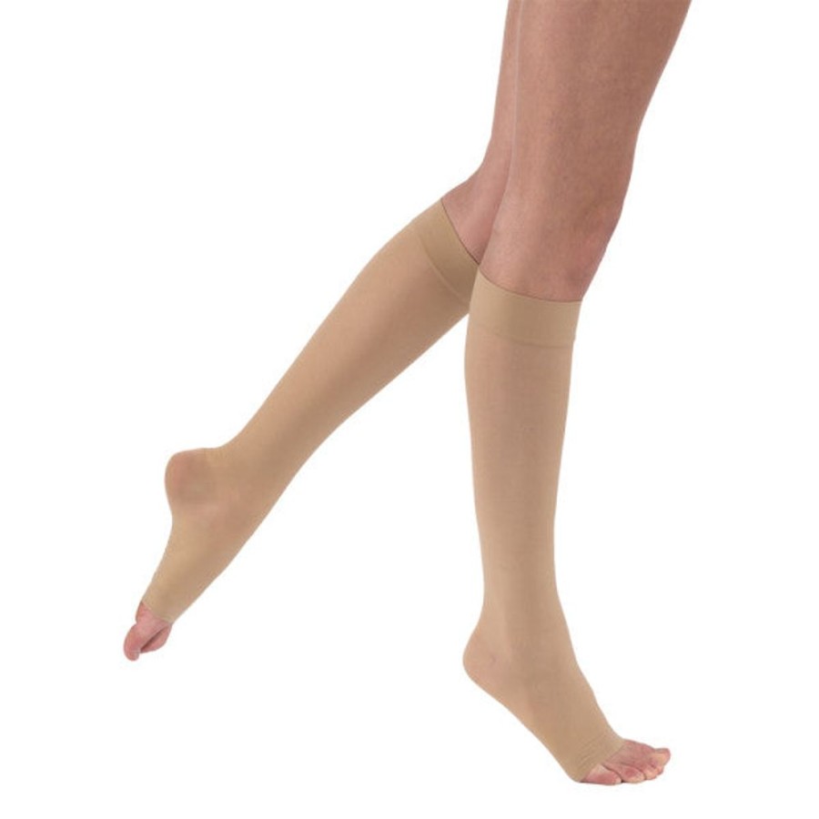 Wide & Full Calf Jobst | Jobst® Ultrasheer Women'S Knee High 30-40 Mmhg, Open Toe