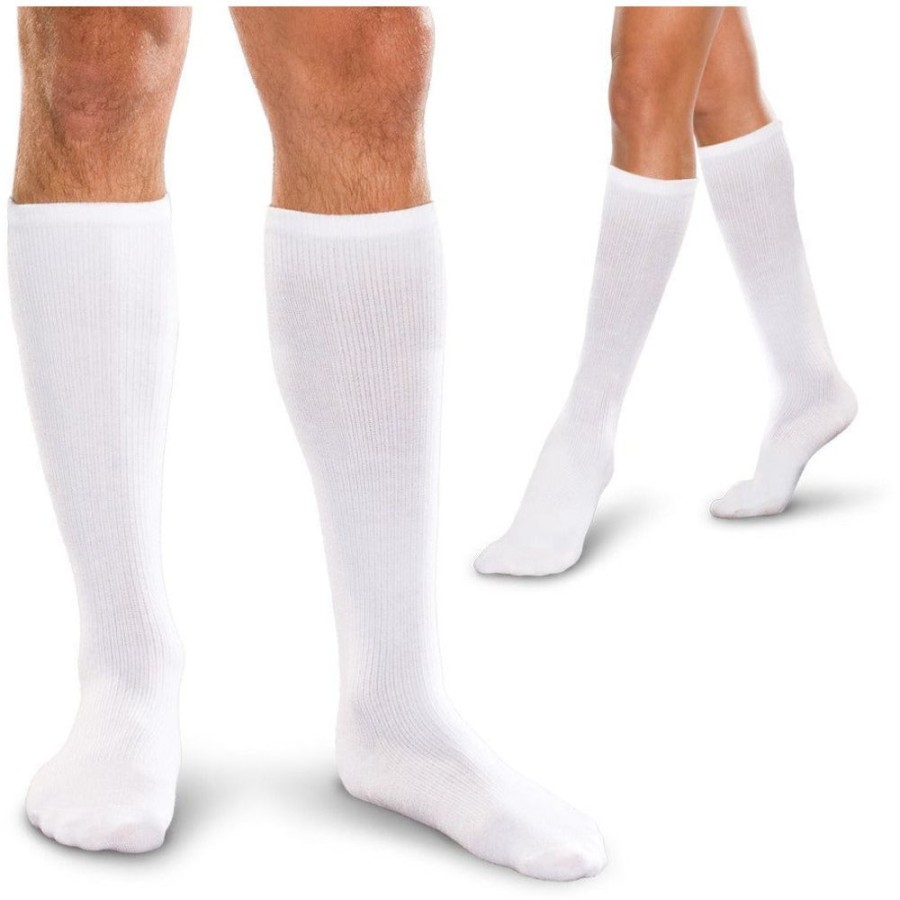 Travel Socks & Stockings Therafirm | Therafirm® Core-Spun Knee High 15-20 Mmhg