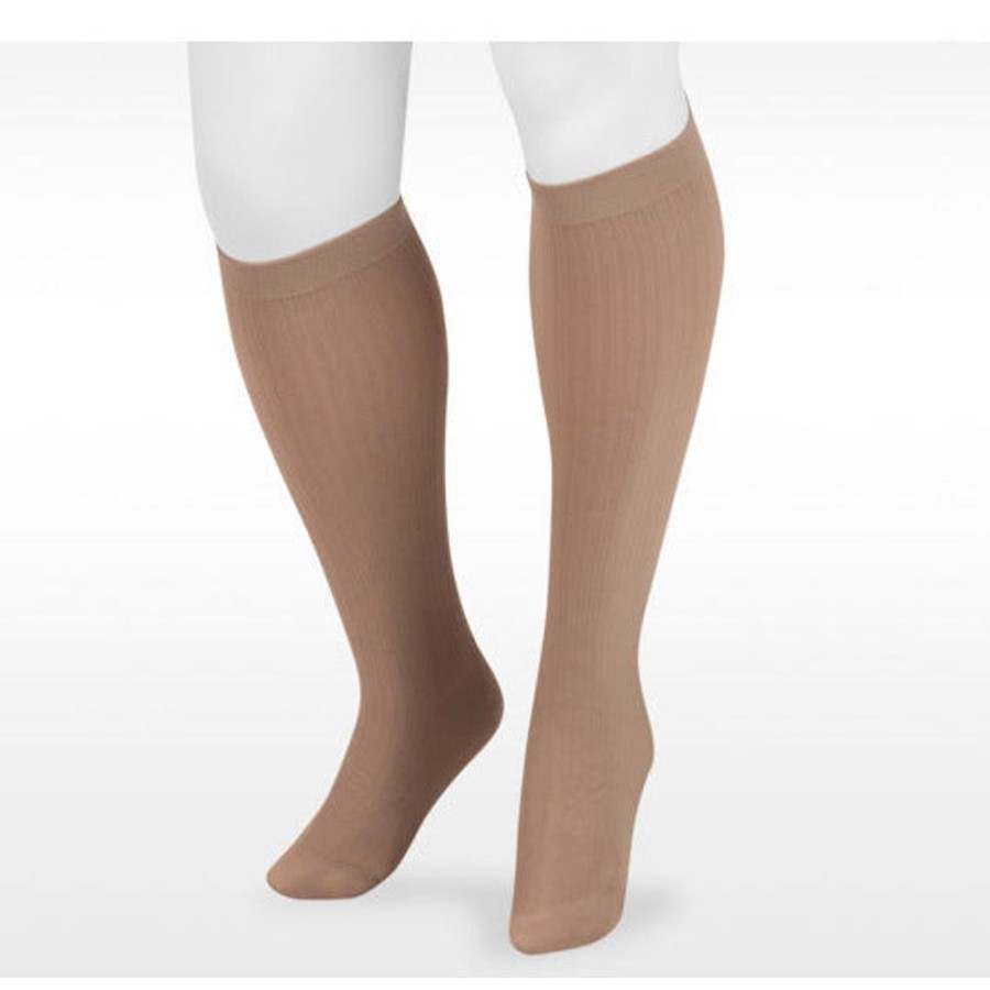 Men Juzo | Juzo Men'S Dynamic Cotton Knee High 20-30 Mmhg