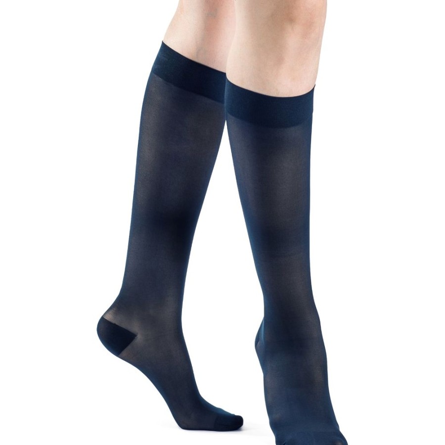 Wide & Full Calf Sigvaris | Sigvaris Sheer Women'S Knee High 20-30 Mmhg