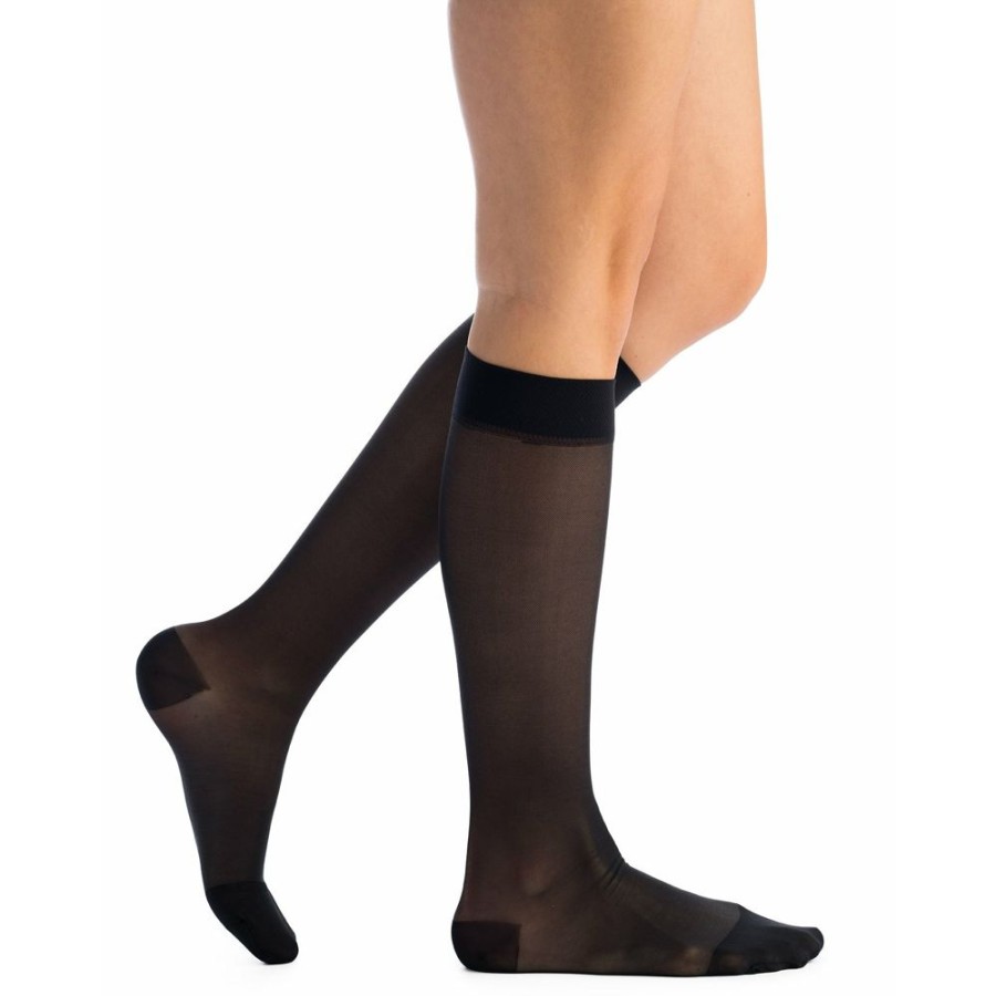 Wide & Full Calf EvoNation | Evonation Everyday Sheer 20-30 Mmhg Knee High