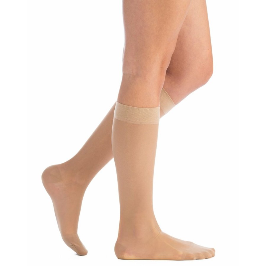 Wide & Full Calf EvoNation | Evonation Everyday Sheer 20-30 Mmhg Knee High