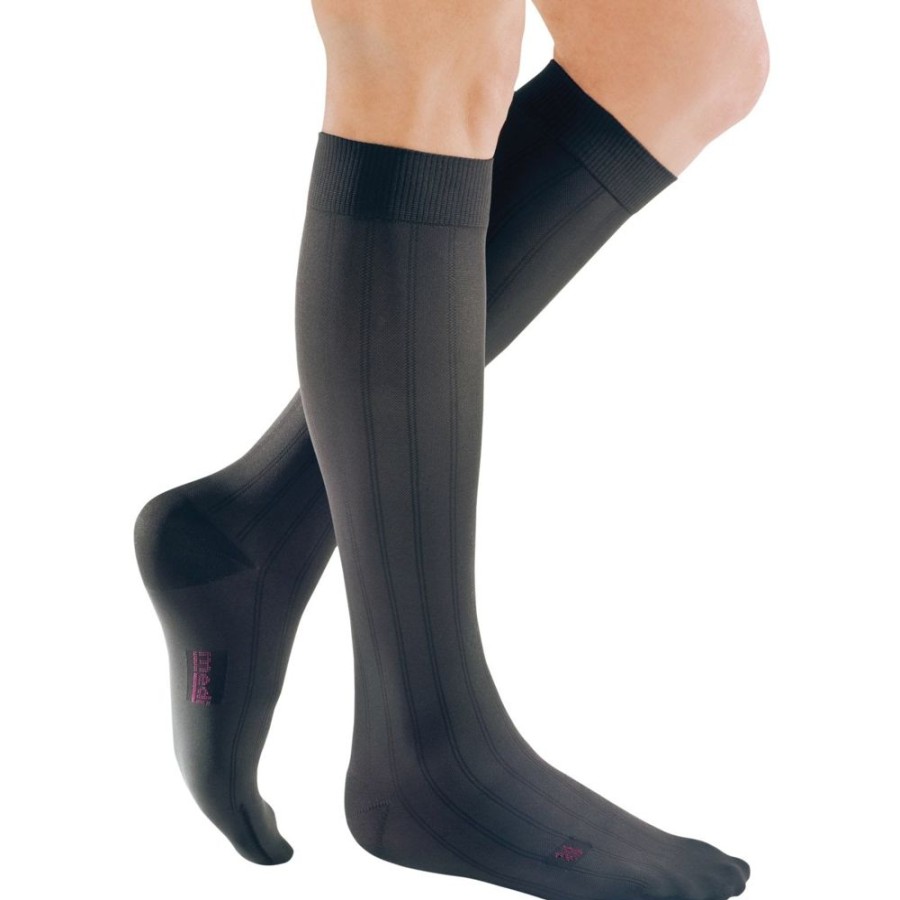 Men Mediven | Mediven For Men Classic Knee High 30-40 Mmhg, Extra Wide Calf