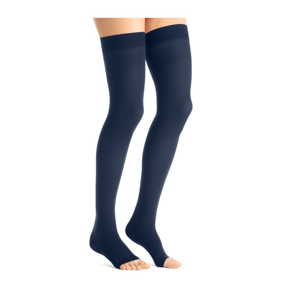 Maternity Support Jobst | Jobst® Opaque Women'S Thigh High 20-30 Mmhg, Open Toe, Maternity