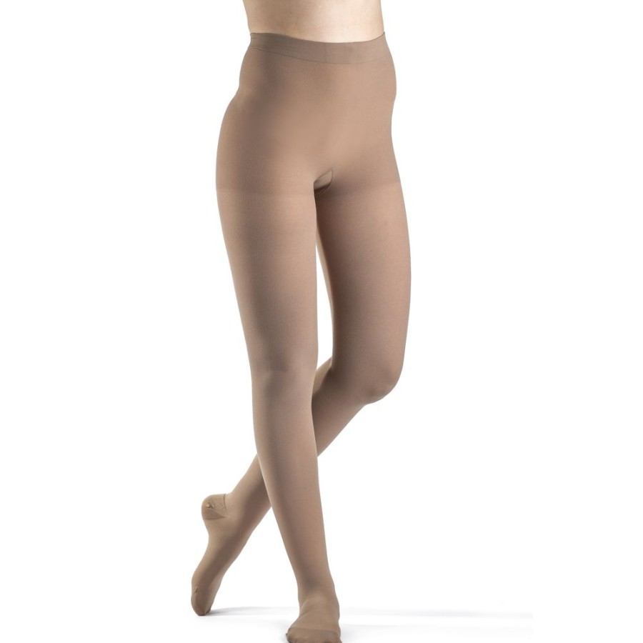 Wide & Full Calf Sigvaris | Dynaven Opaque Women'S Pantyhose 20-30 Mmhg