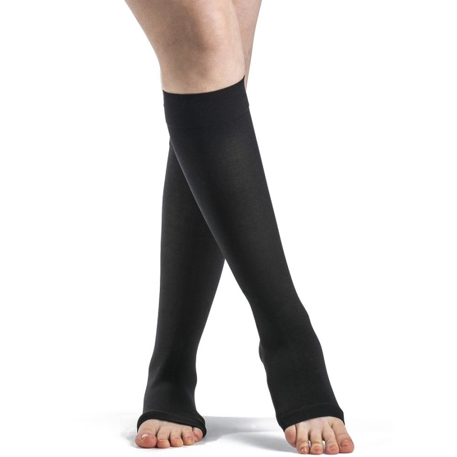 Men Sigvaris | Sigvaris Opaque Knee High 30-40 Mmhg, Open Toe