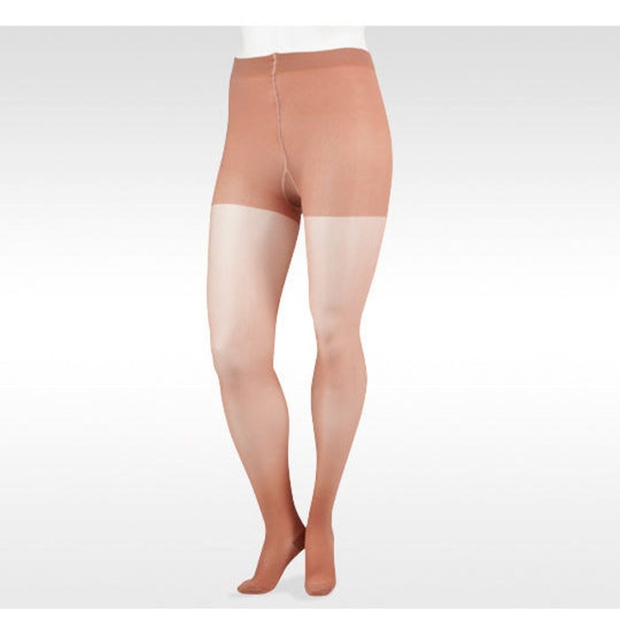 Wide & Full Calf Juzo | Juzo Naturally Sheer Pantyhose 20-30 Mmhg