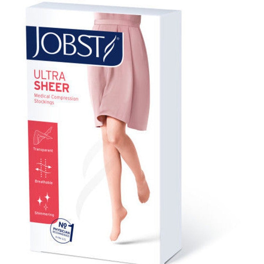 Maternity Support Jobst | Jobst® Ultrasheer Women'S Maternity Pantyhose 8-15 Mmhg Silky Beige