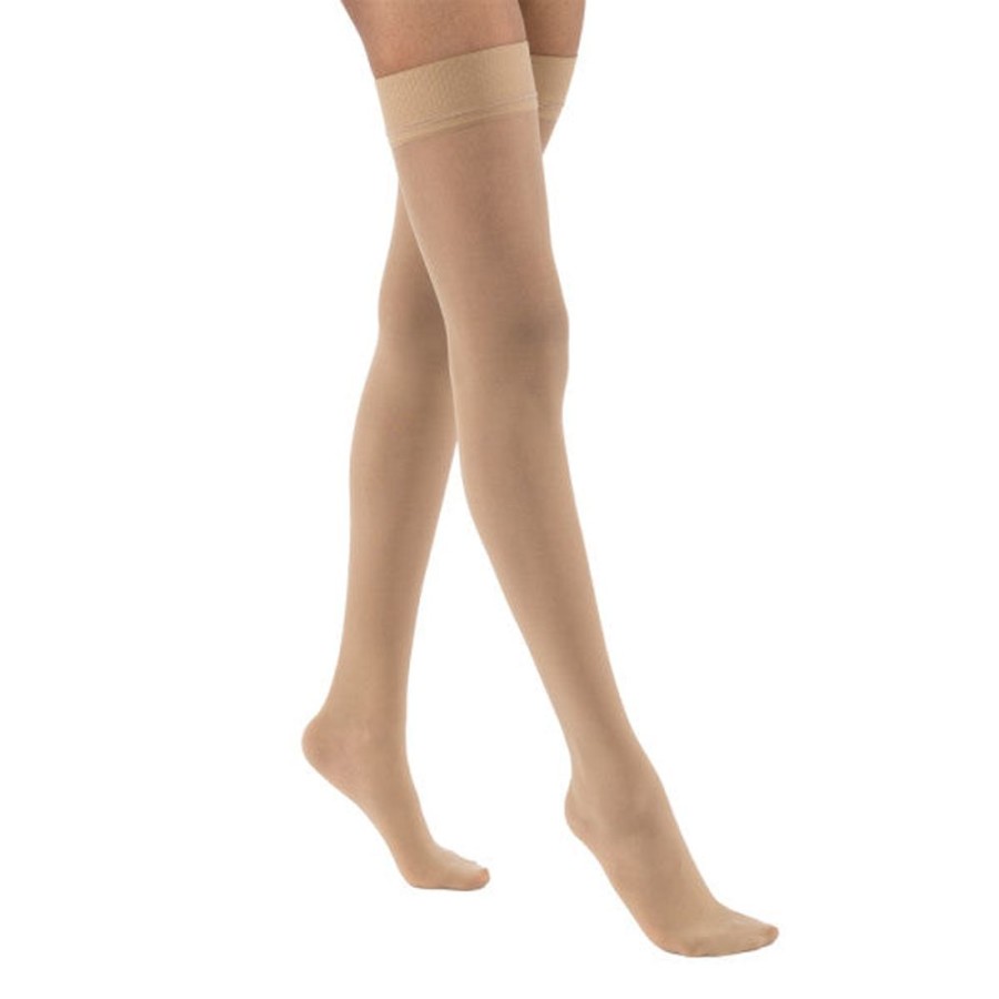 Wide & Full Calf Jobst | Jobst® Ultrasheer Women'S Thigh High 20-30 Mmhg W/ Silicone Dot Top Band