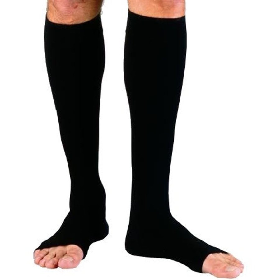 Men Jobst | Jobst® Formen Knee High 20-30 Mmhg, Open Toe Black