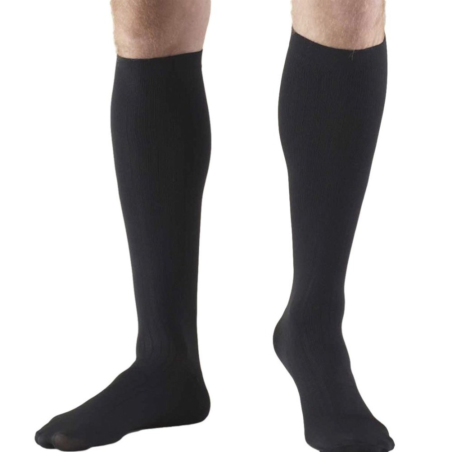 Men Truform | Truform® Men'S Dress Knee High 8-15 Mmhg