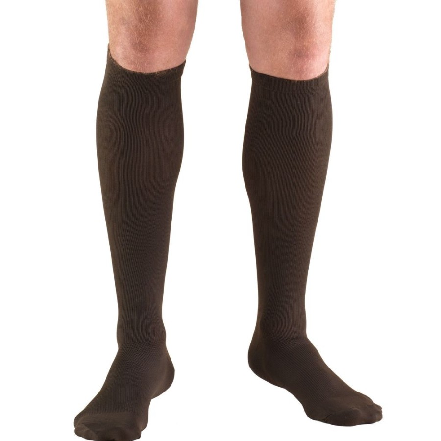 Men Truform | Truform® Men'S Dress Knee High 8-15 Mmhg