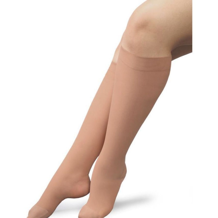 Wide & Full Calf Therafirm | Therafirm® Knee High 20-30 Mmhg, Full Calf Sand