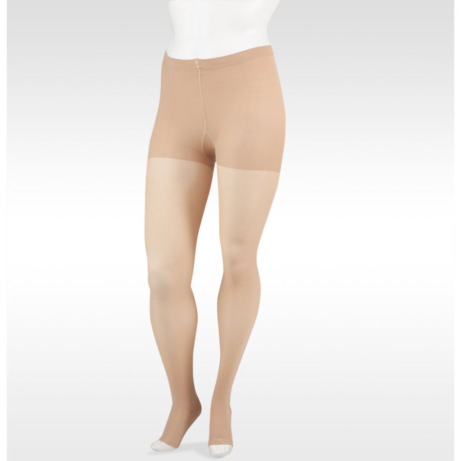 Maternity Support Juzo | Juzo Soft Pantyhose 20-30 Mmhg W/ Elastic Panty, Open Toe