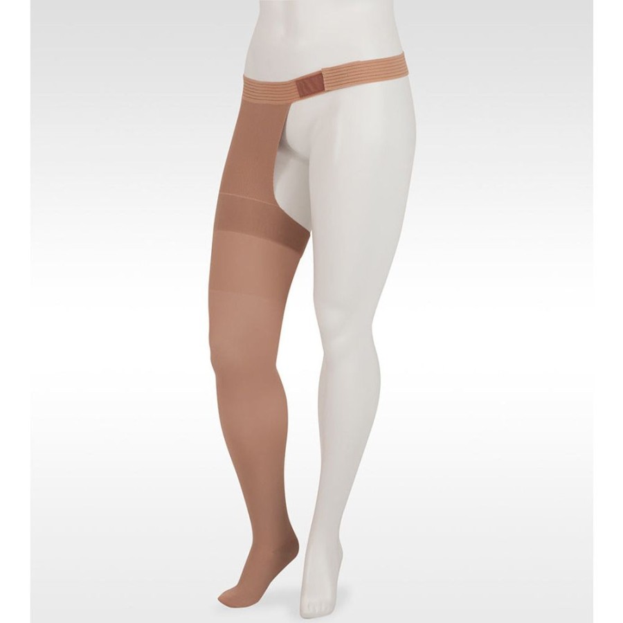 Chaps Juzo | Juzo Dynamic Thigh High 40-50 Mmhg W/ Hip Attachment Beige