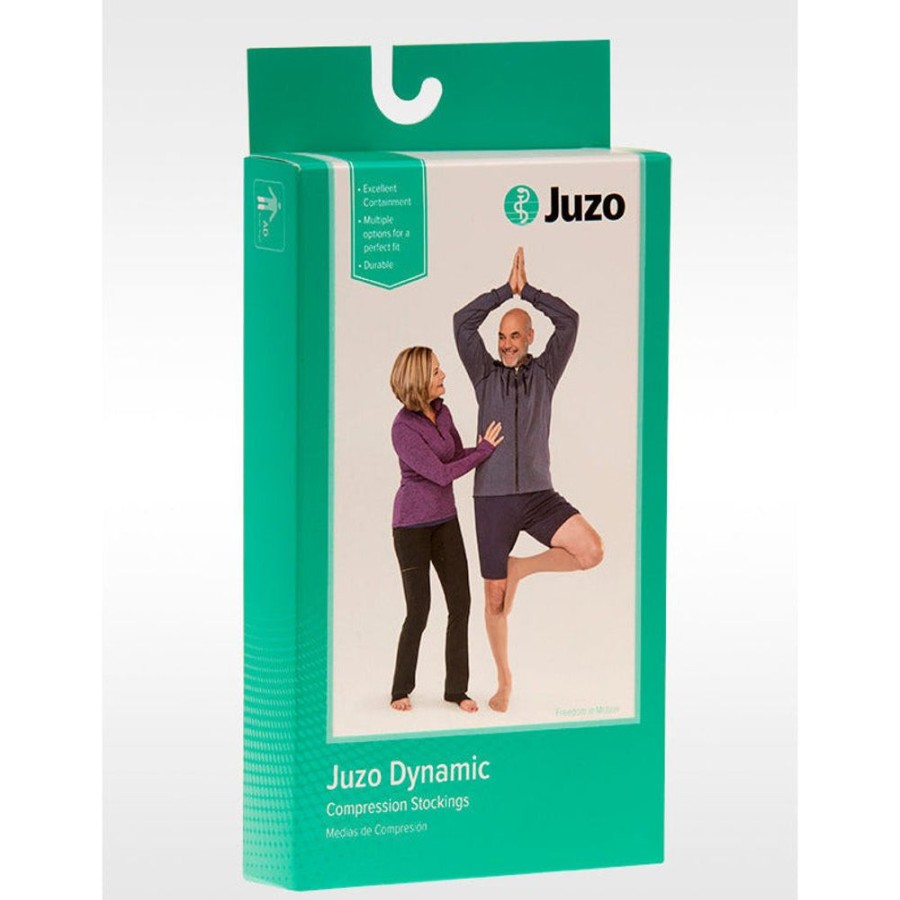 Chaps Juzo | Juzo Dynamic Thigh High 40-50 Mmhg W/ Hip Attachment Beige