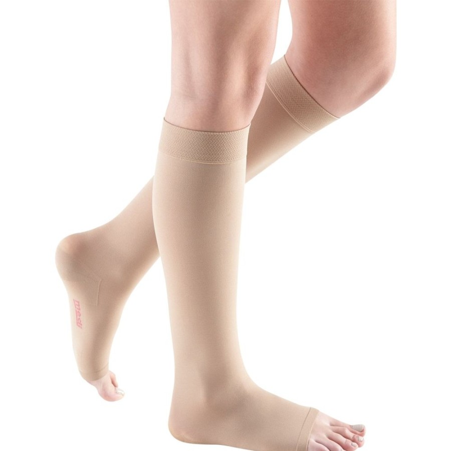 Wide & Full Calf Mediven | Mediven Comfort Knee High 30-40 Mmhg, Open Toe