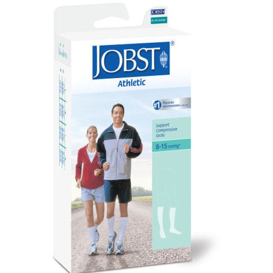 Men Jobst | Jobst® Athletic Knee High 8-15 Mmhg White