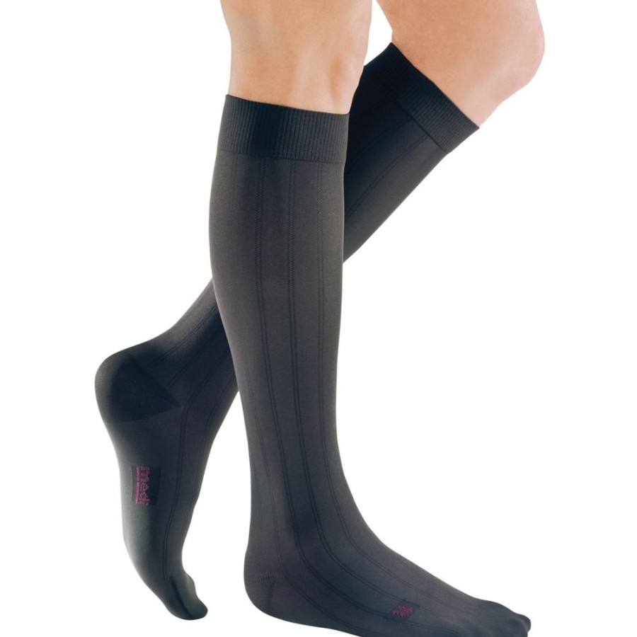 Men Mediven | Mediven For Men Classic Knee High 15-20 Mmhg, Extra Wide Calf