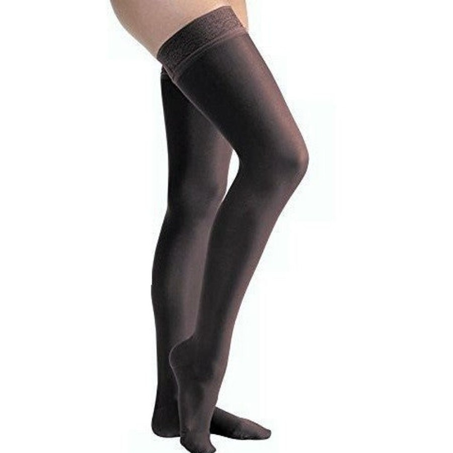 Wide & Full Calf Jobst | Jobst® Ultrasheer Women'S Thigh High 20-30 Mmhg W/ Lace Silicone Top Band