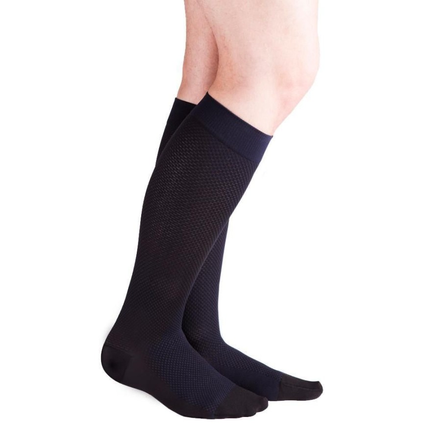 Men Venactive | Venacouture Men'S Carbon Centric 15-20 Mmhg Compression Sock