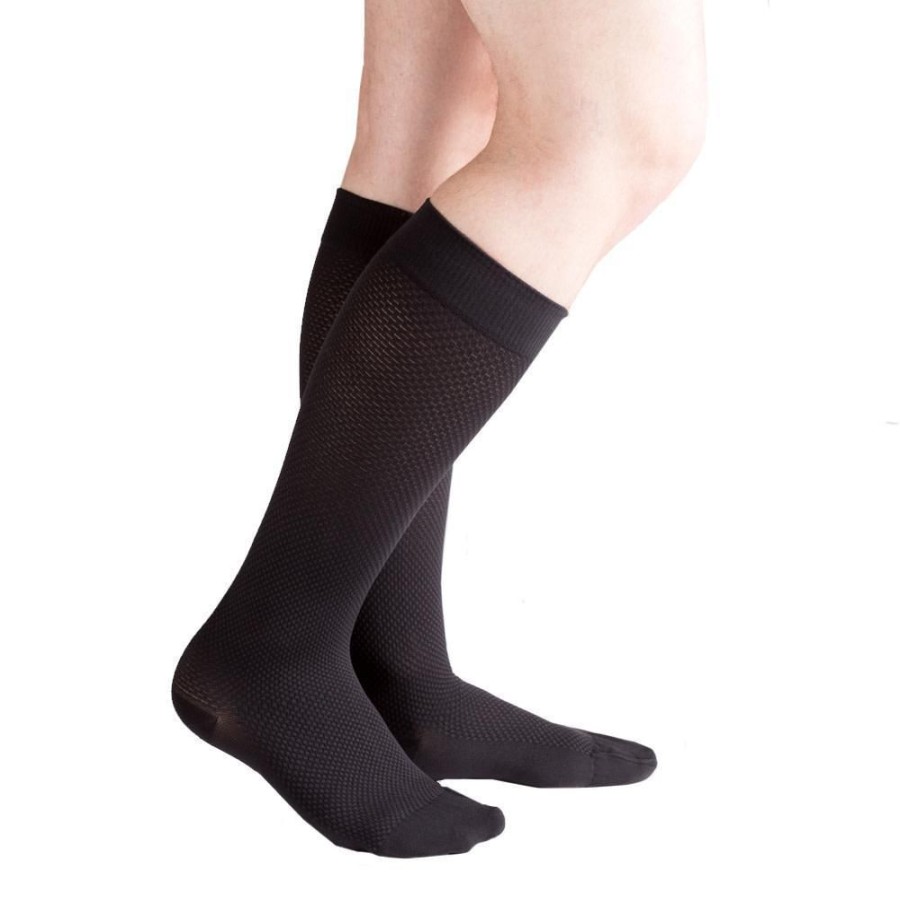 Men Venactive | Venacouture Men'S Carbon Centric 15-20 Mmhg Compression Sock