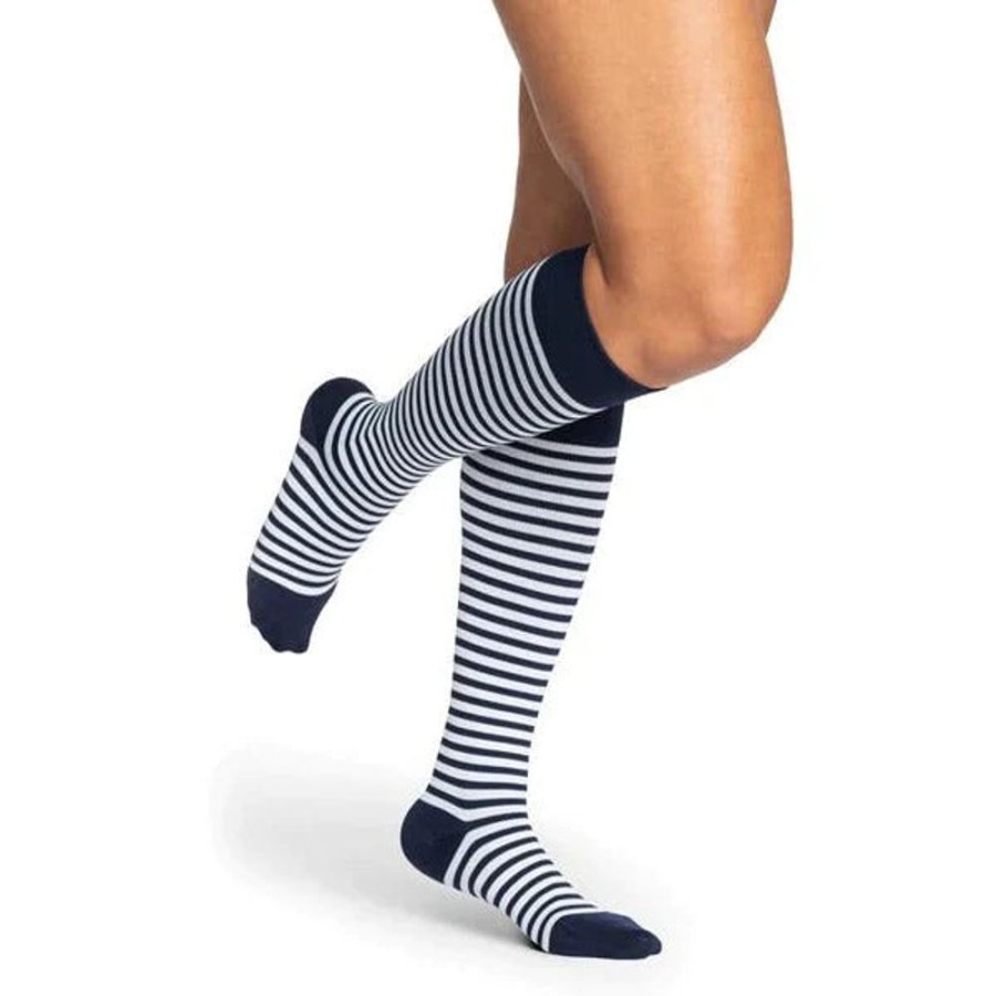 Travel Socks & Stockings Sigvaris | Sigvaris Microfiber Shades Women'S Knee High 15-20 Mmhg